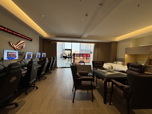 银川光环星电竞酒店设计装修项目|镹臻装饰