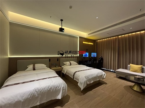 银川光环星电竞酒店设计装修项目|镹臻装饰