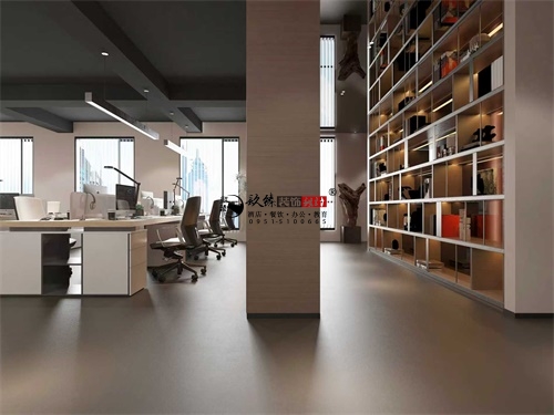 银川办公室装修设计项目|镹臻设计
