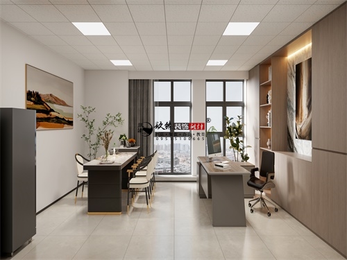银川办公室装修设计项目|镹臻设计