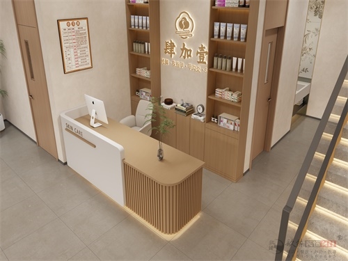 银川足浴店装修设计项目|镹臻设计